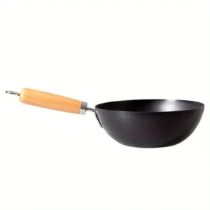 JHLRC 20cm Cast Iron Small Wok