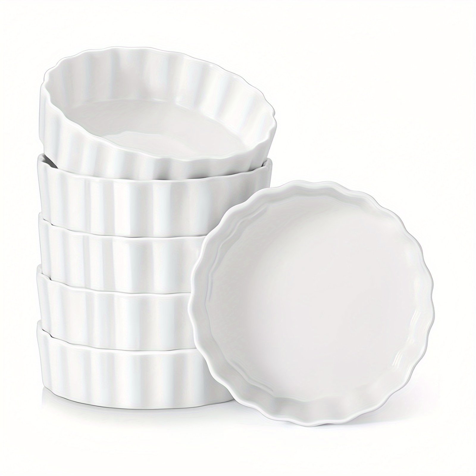 6pcs Deepen Porcelain Ramekins - Image 4